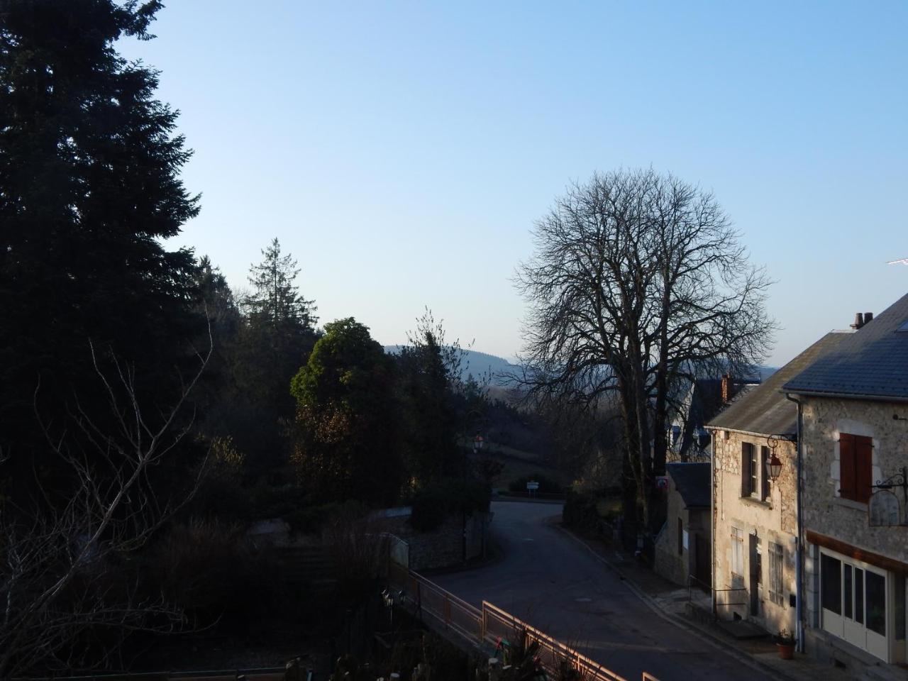 ホテル Le Lion D'Or Ouroux-en-Morvan エクステリア 写真